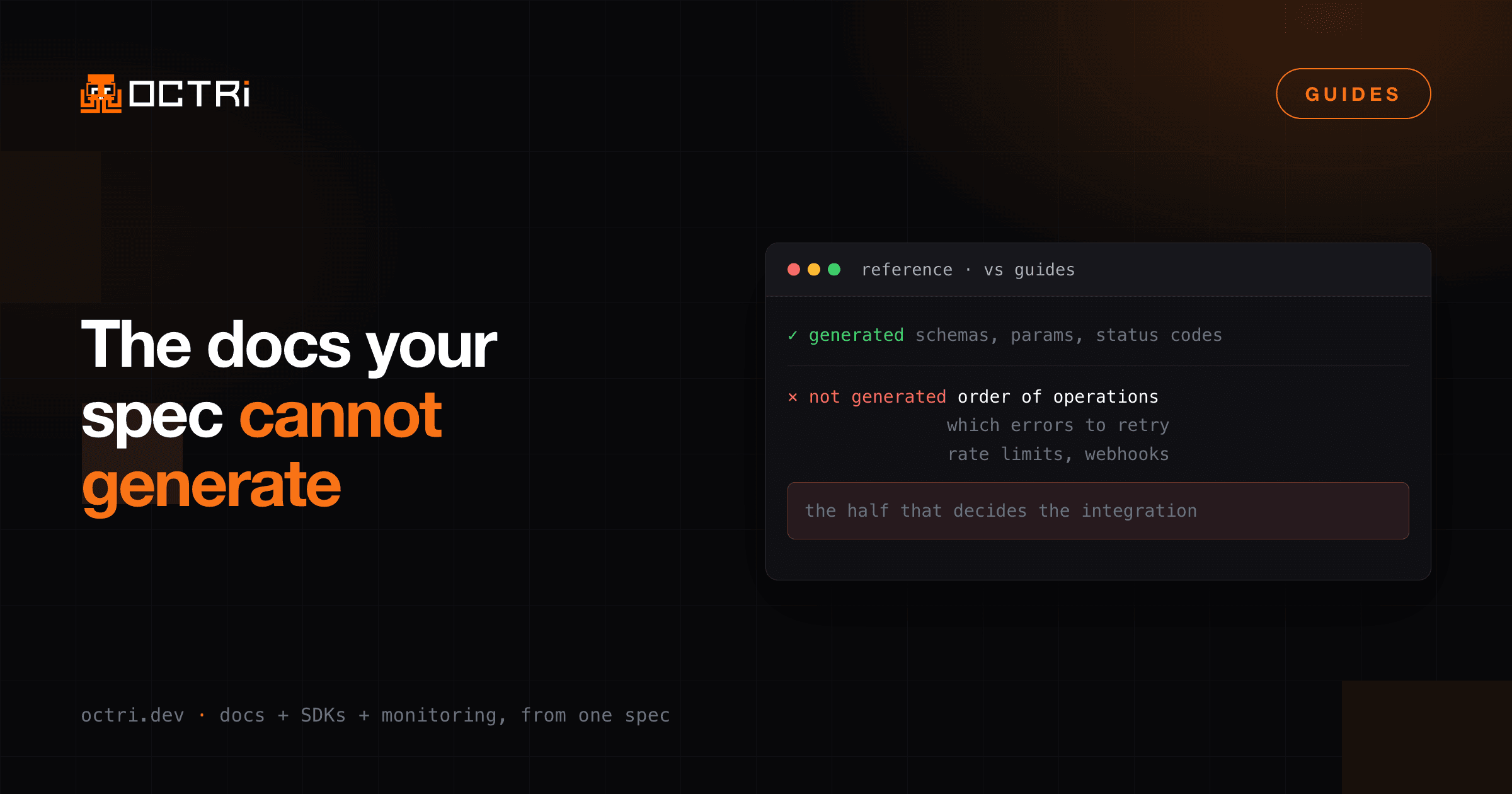 The API docs your OpenAPI spec cannot generate