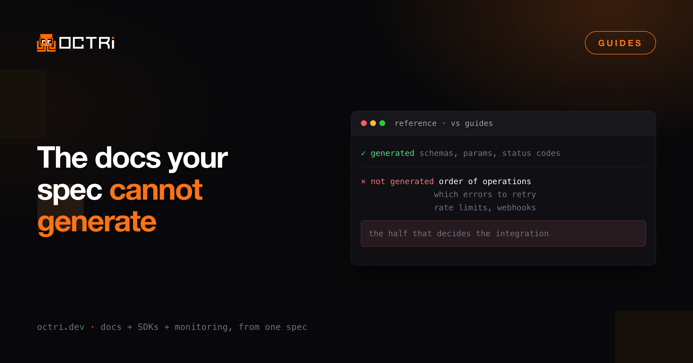 The API docs your OpenAPI spec cannot generate